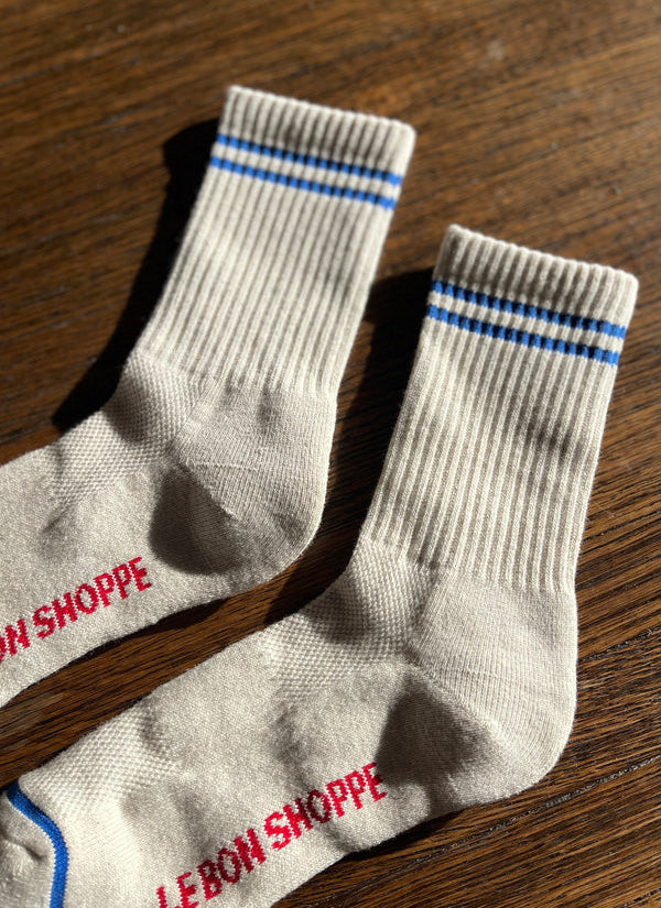 Le Bon Shoppe Boyfriend Socks - Ice