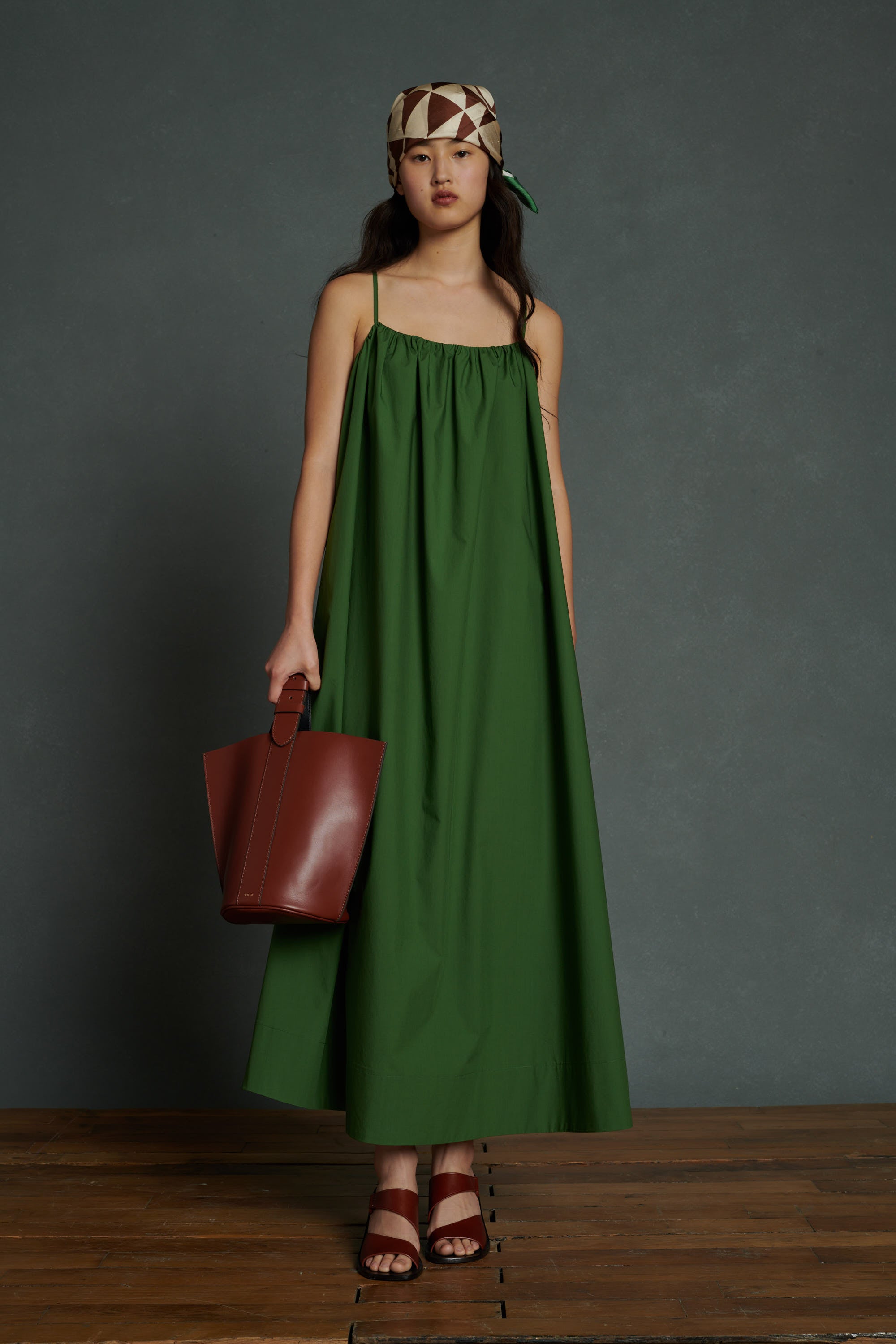 Soeur Arielle Green Dress