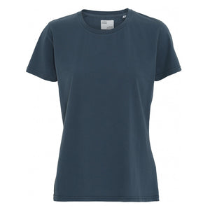 Colorful Standard Light Organic Tee - Petrol Blue - White Feather Boutique