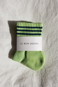 Le Bon Shoppe Girlfriend Socks - Pistachio - White Feather Boutique