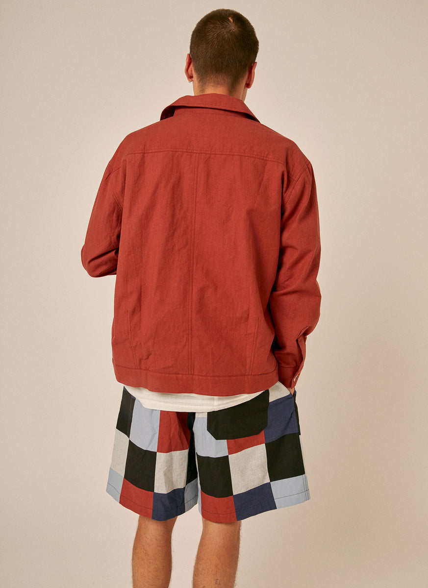 Rust utility discount jacket
