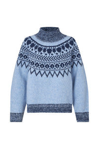 Baum und Pferdgarten Diana Sweat - Blue Fair Isle