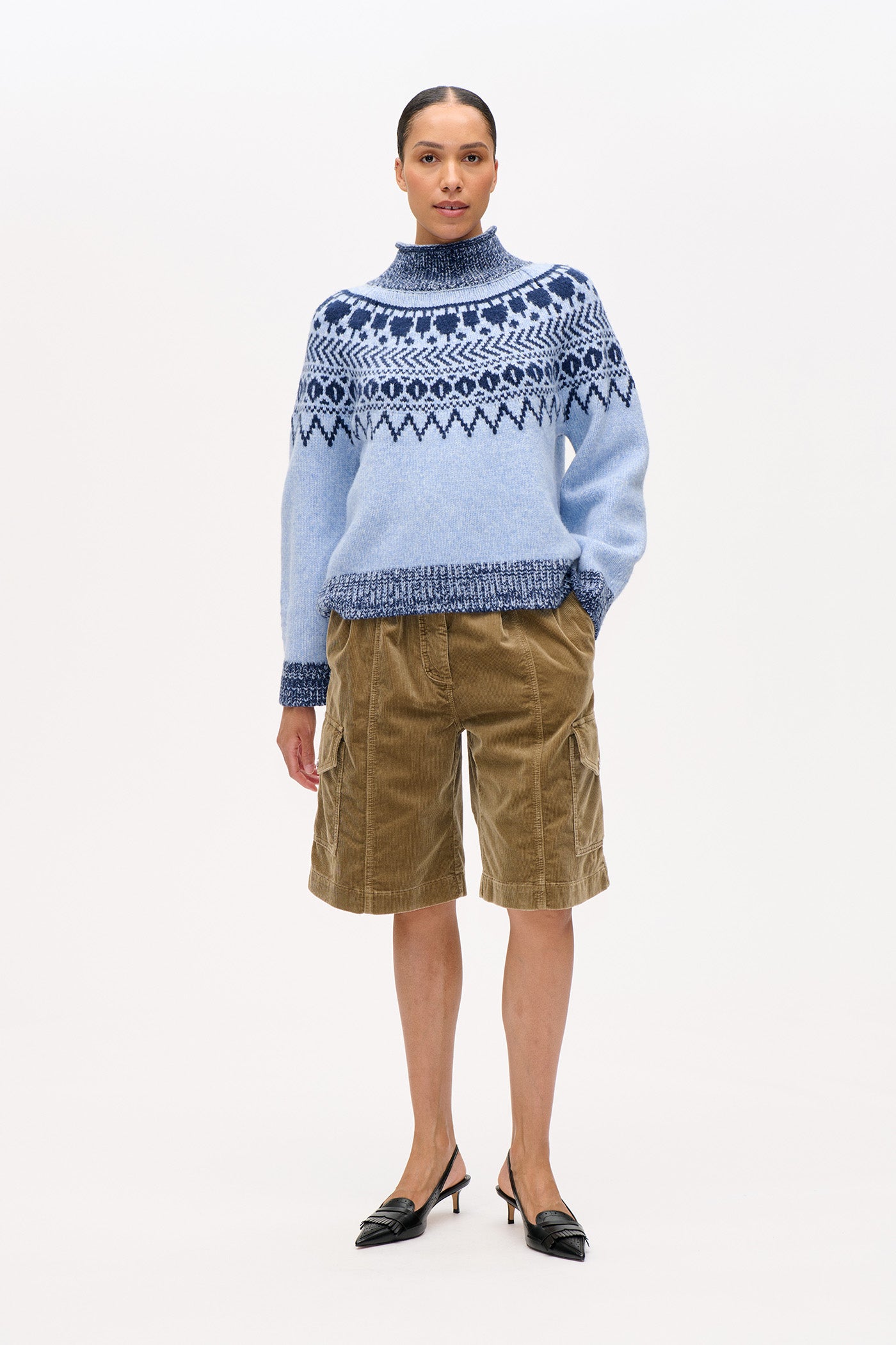 Baum und Pferdgarten Diana Sweat - Blue Fair Isle