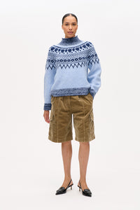 Baum und Pferdgarten Diana Sweat - Blue Fair Isle