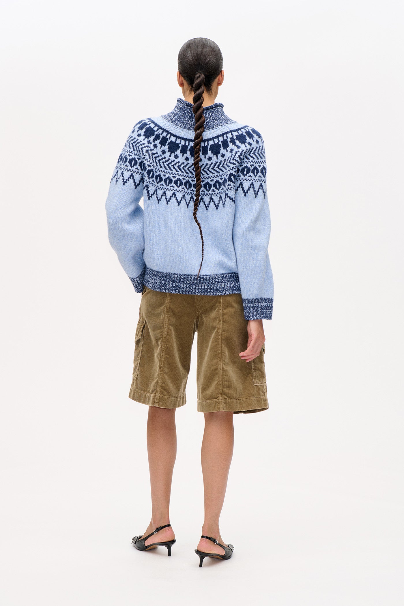 Baum und Pferdgarten Diana Sweat - Blue Fair Isle