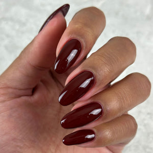 A Weathered Penny Merlot Nail Polish