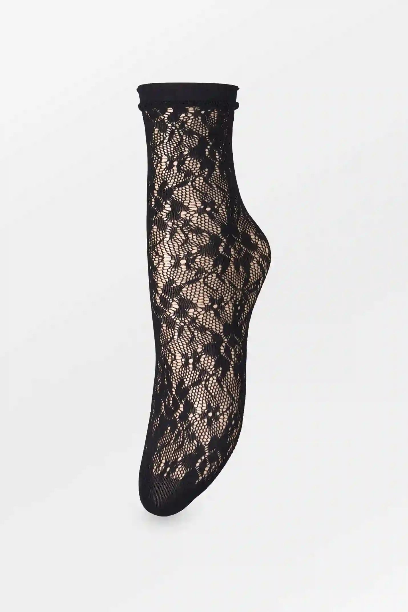 Becksondergaard Lacia Lace Sock - Black