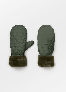 Becksondergaard Makara Puff  Mittens - Cypress Green