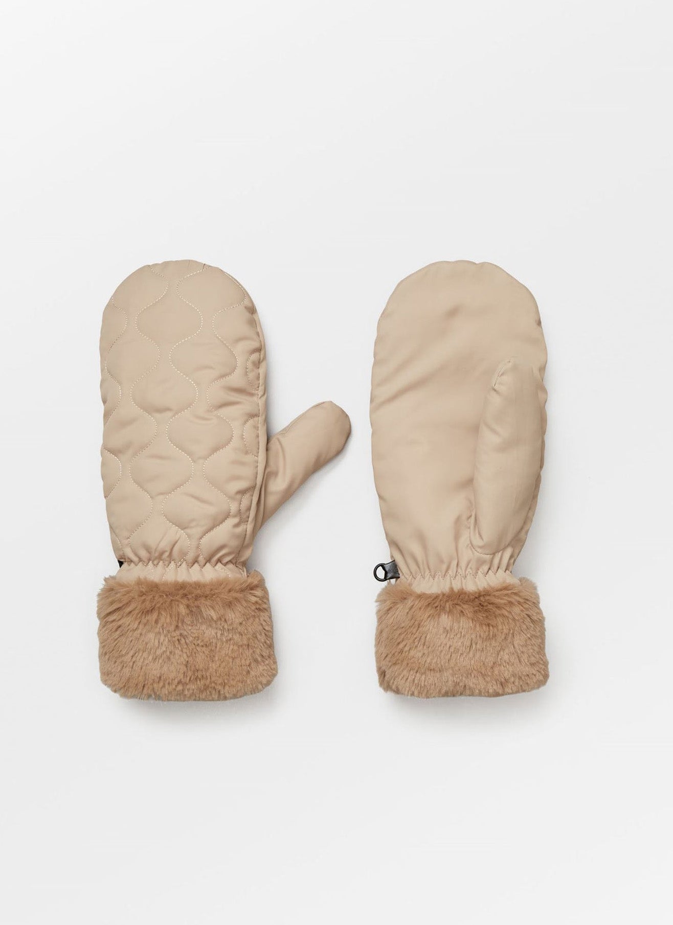 Becksondergaard Makara Puff Mittens - - Ginger Beige