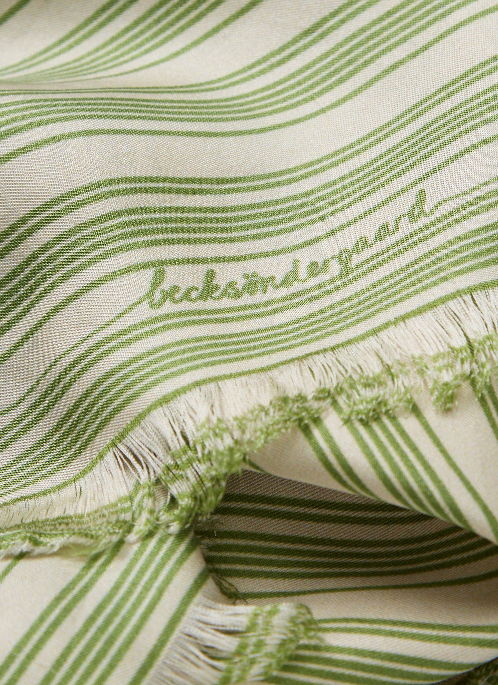 Becksondergaard Strifilia Green Sia Scarf