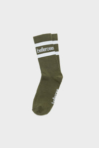 Bellerose Vanmo Crew Socks - Olive Night