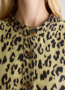 Bellerose Willie Leopard Print Overshirt