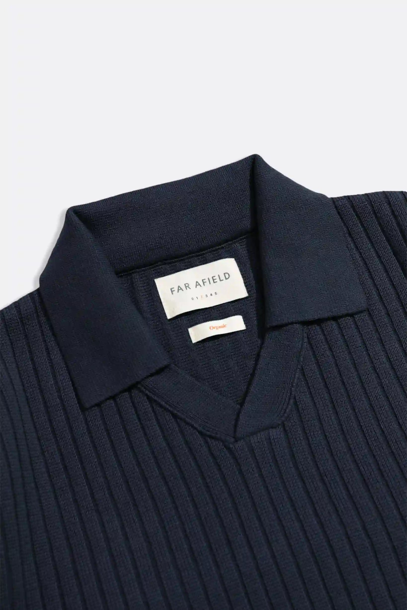Far Afield Clifford Knit Polo - Navy