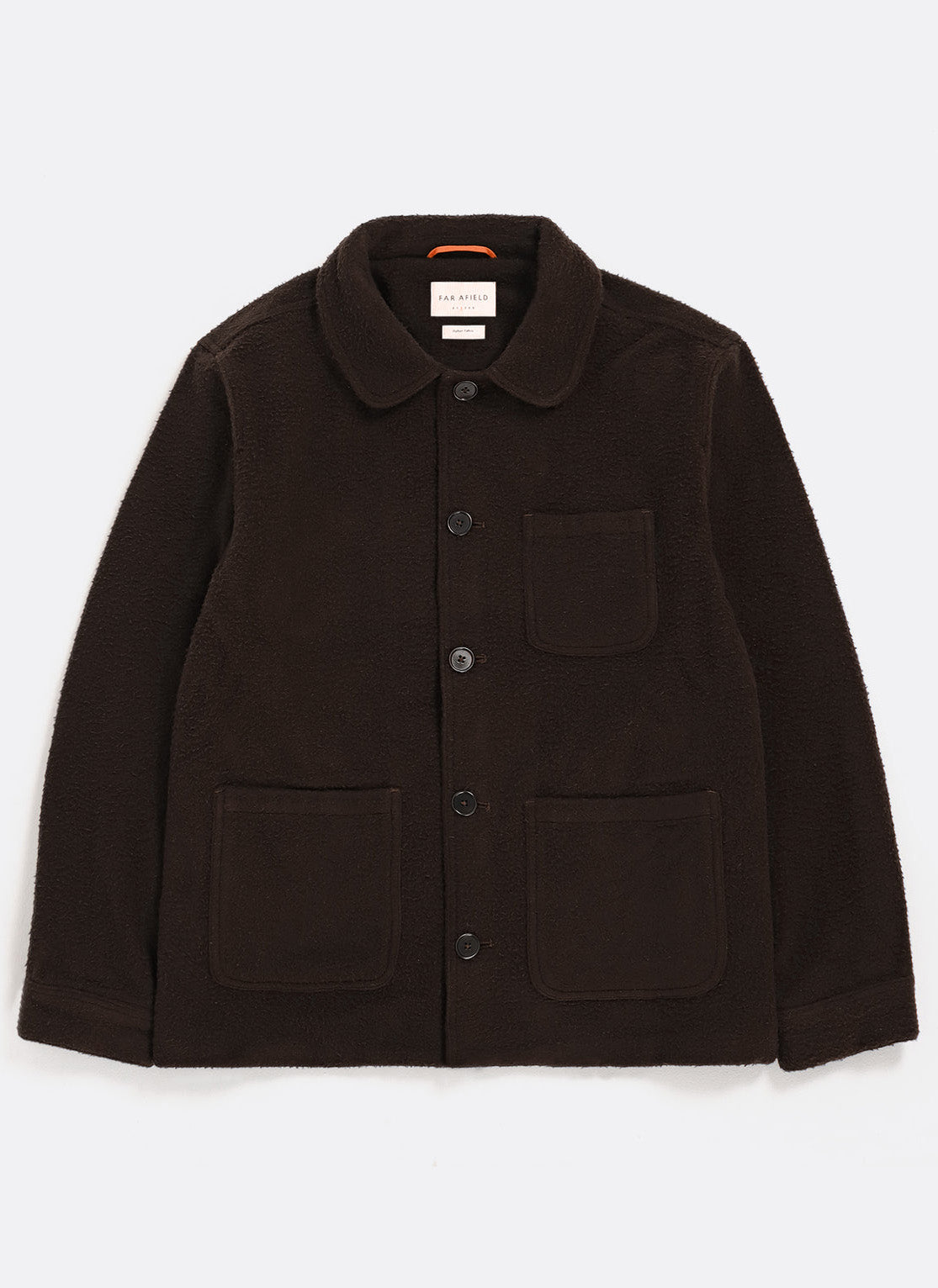 Far Afield Station Jacket - Slate Brown  Tuscan Pile