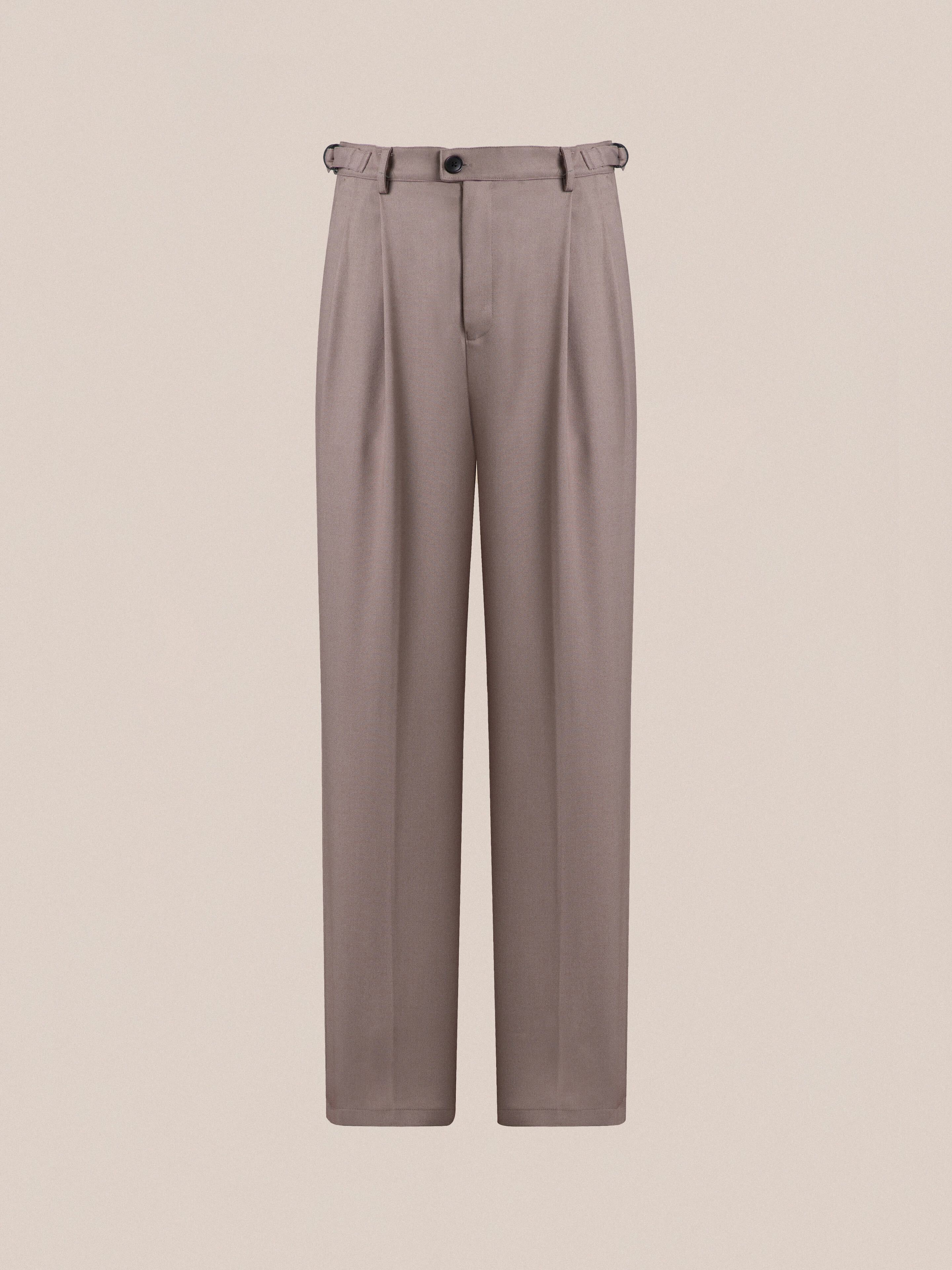 Found Pleated Trousers