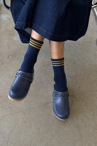 Le Bon Shoppe Girlfriend Socks - Navy