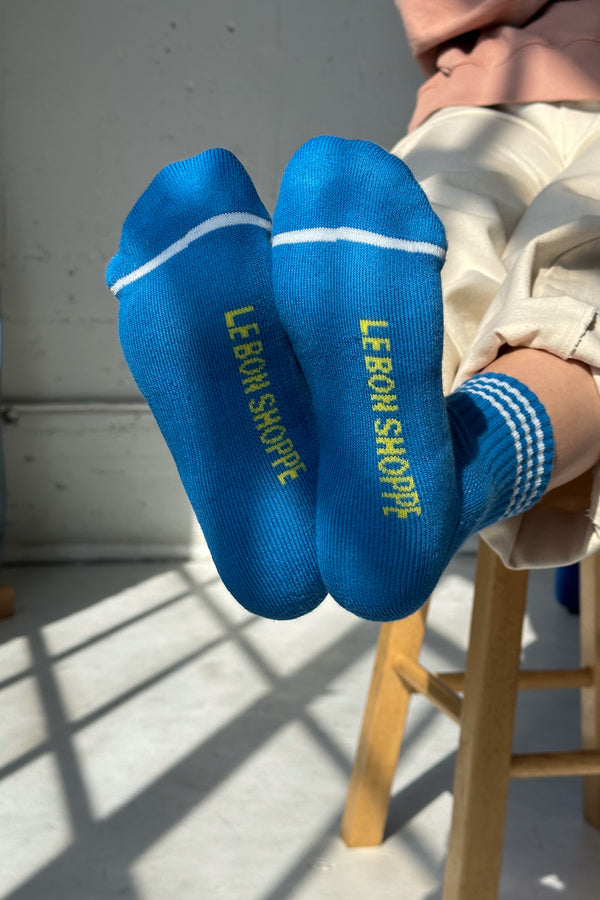 Le Bon Shoppe Girlfriend Socks - Royal Blue