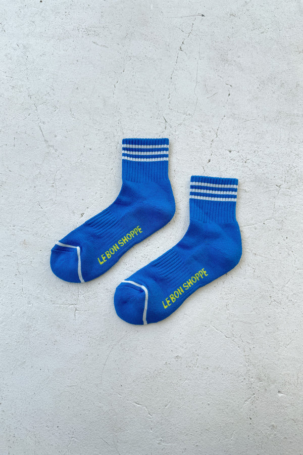 Le Bon Shoppe Girlfriend Socks - Royal Blue