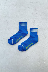 Le Bon Shoppe Girlfriend Socks - Royal Blue