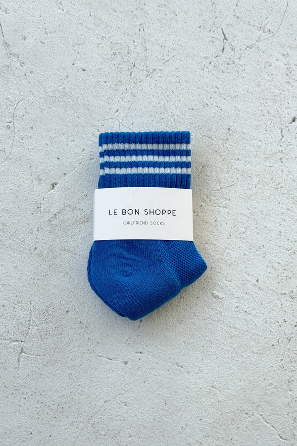 Le Bon Shoppe Girlfriend Socks - Royal Blue