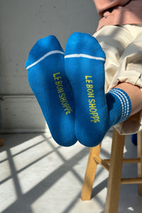 Le Bon Shoppe Girlfriend Socks - Royal Blue