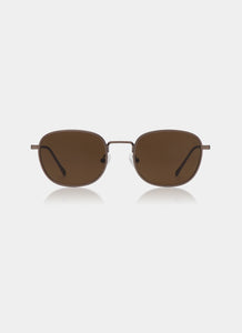 A.KJaerbede Hello Sunglasses - Matt Brown