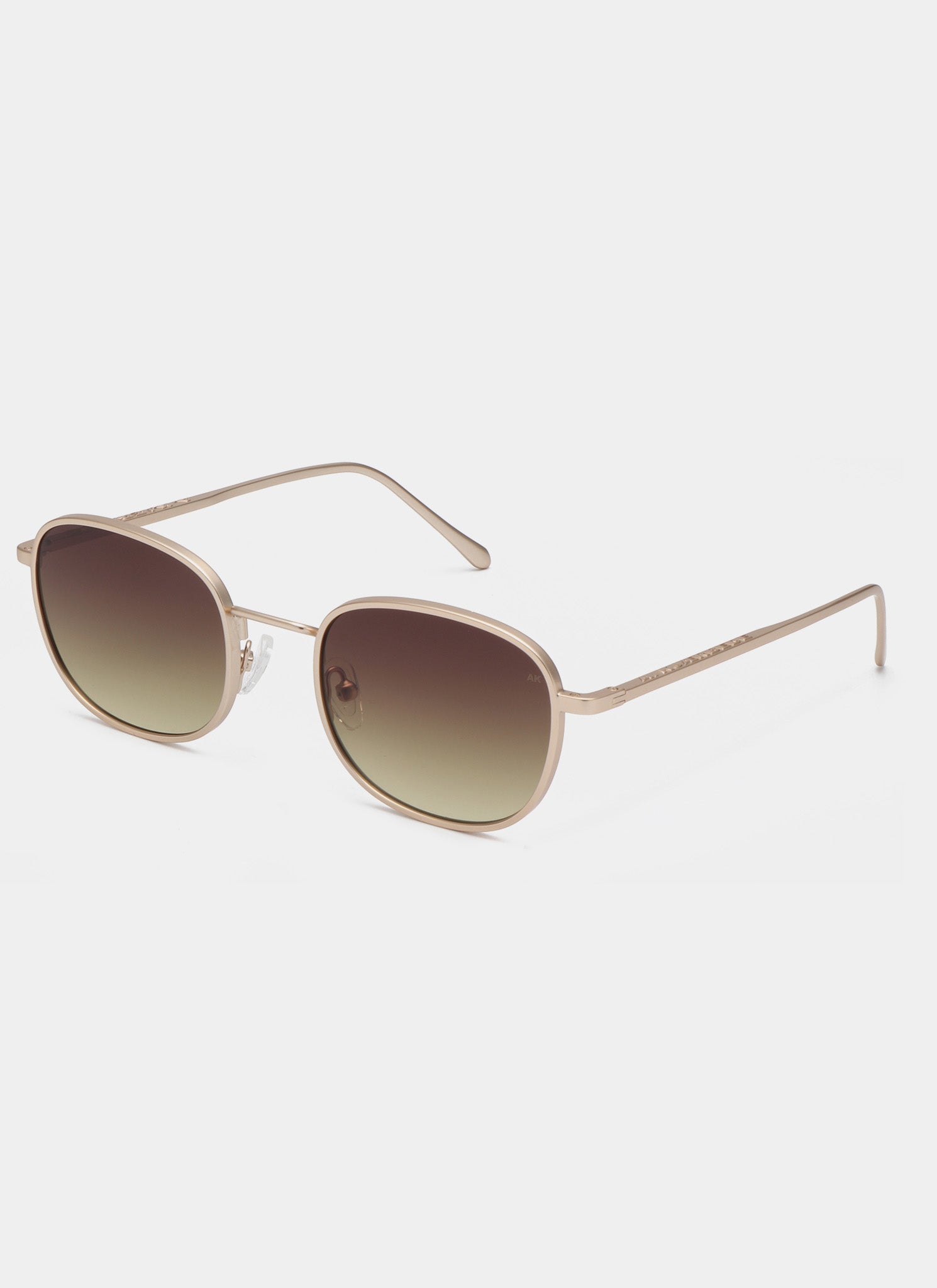 AKJaerbede Hello Sunglasses - Matt Gold