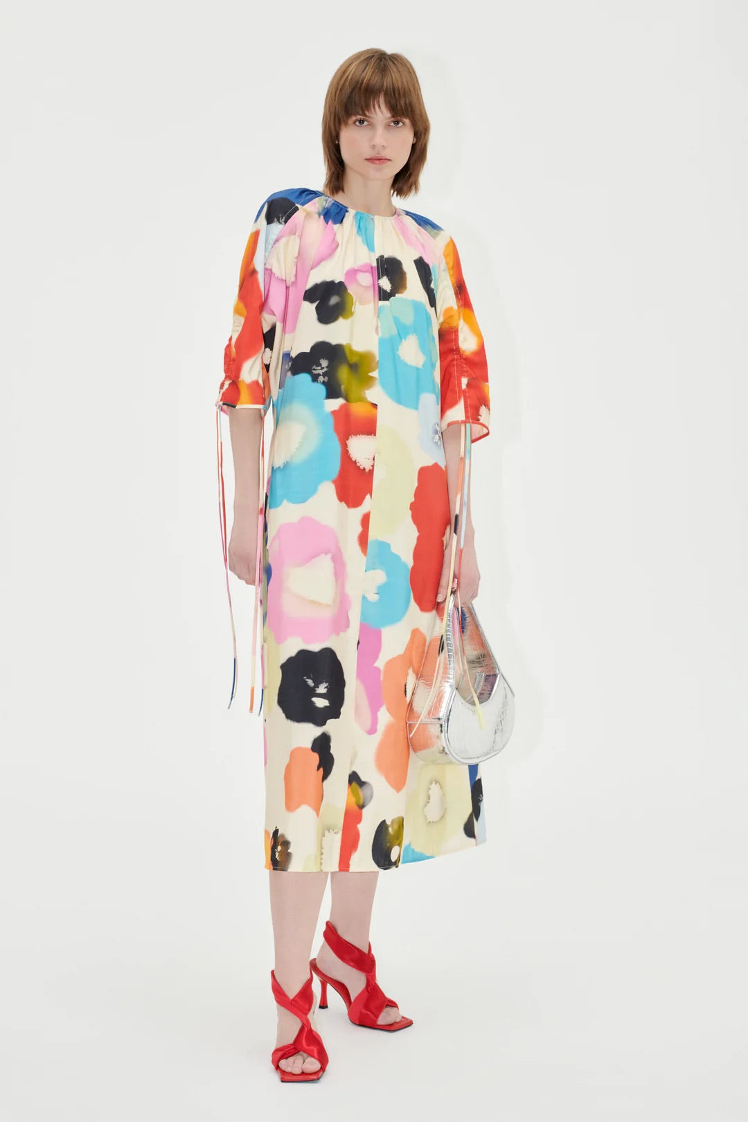 Stine Goya Funda Dress - Tie Dye Floral Day