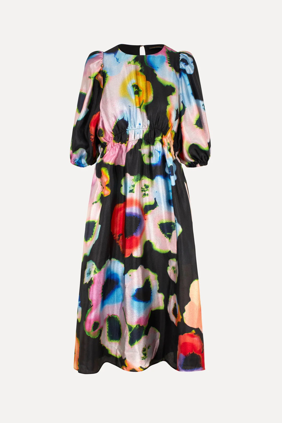 Stine Goya Elizabeth Dress - Tie Dye Floral Night