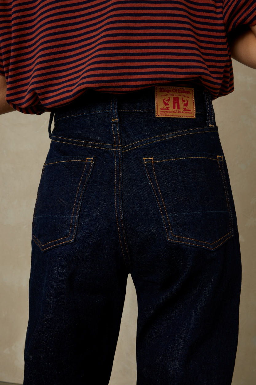 Kings of Indigo Liora Cropped Selvage