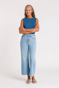 Kings of Indigo Elisabeth Cropped - Blue Reef Super Light Used