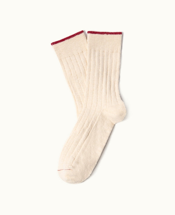 Kleman Campo Cotton Socks - Off White