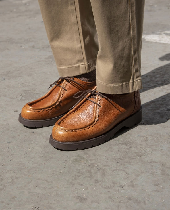 Kleman Padror Shoes - Cognac Jim