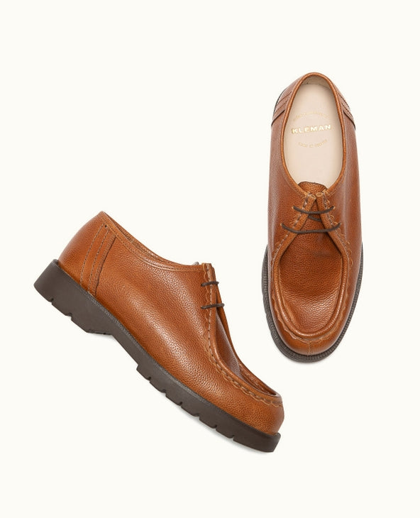 Kleman Padror Shoes - Cognac Jim