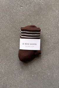 Le Bon Shoppe Girlfriend Socks - Mahogany