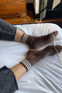Le Bon Shoppe Girlfriend Socks - Mahogany