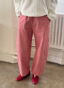 Le Bon Shoppe Arc Pants - Red Gingham