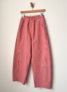 Le Bon Shoppe Arc Pants - Red Gingham