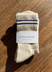 Le Bon Shoppe Boyfriend Socks - Cashew