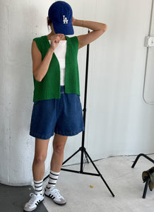 Le Bon Shoppe City Shorts - Blue Denim