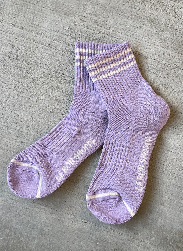 Le Bon Shoppe Girlfriend Socks - Iris