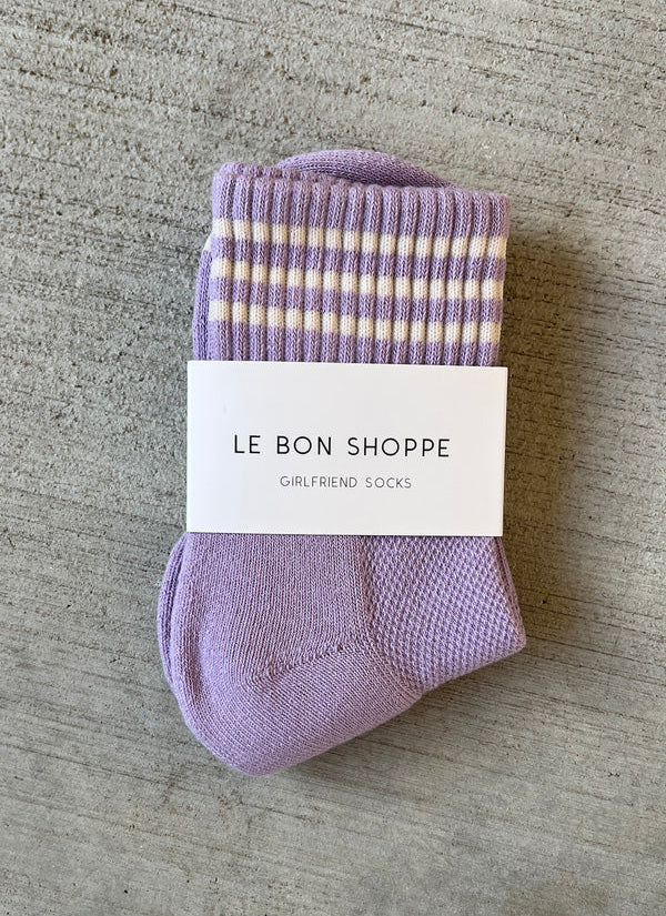 Le Bon Shoppe Girlfriend Socks - Iris