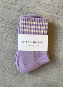 Le Bon Shoppe Girlfriend Socks - Iris