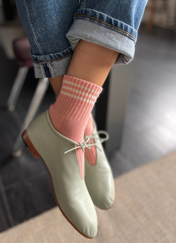 Le Bon Shoppe Girlfriend Socks - Salmon