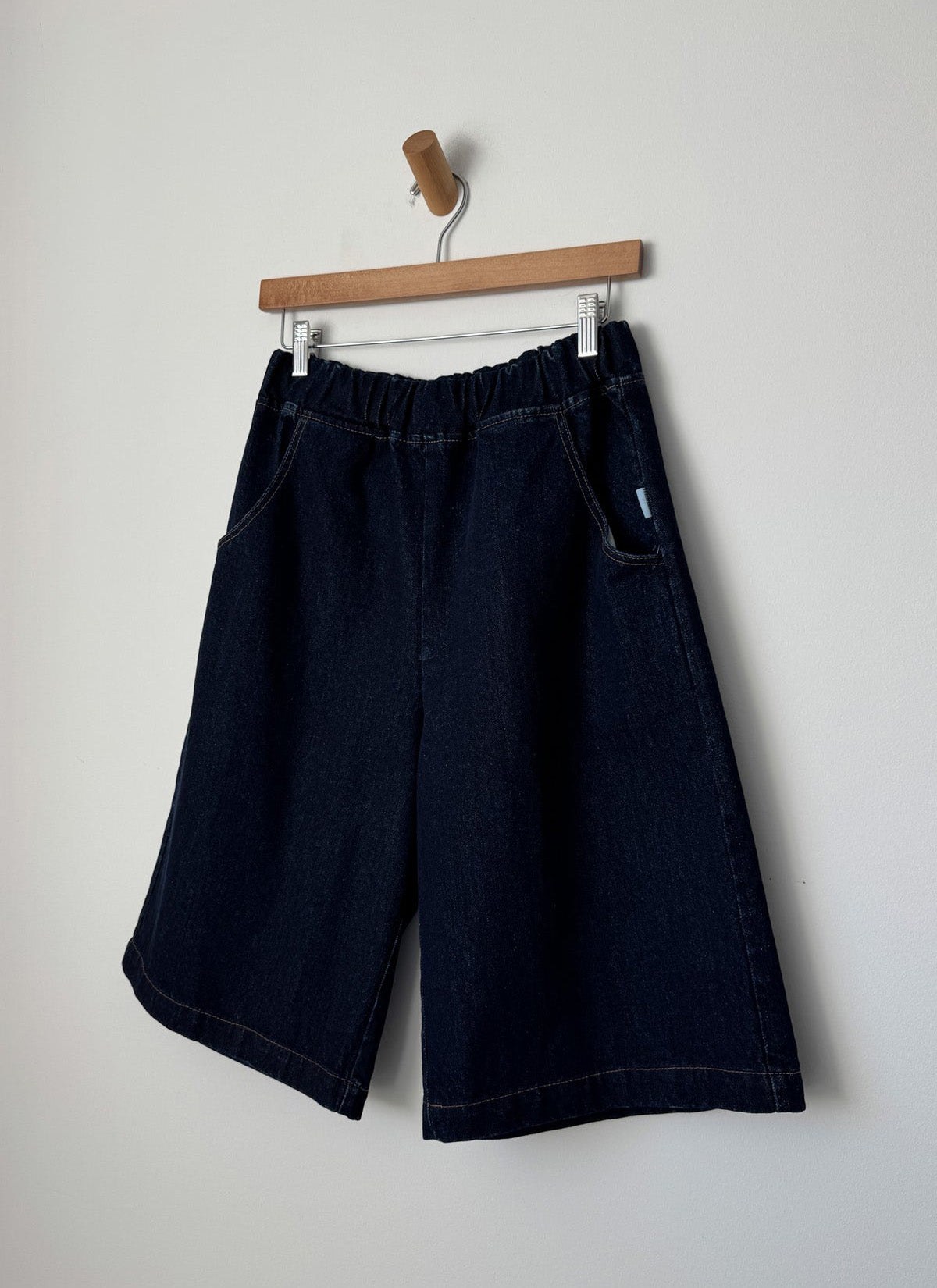 Le Bon Shoppe Lian Bermuda Shorts - Raw Denim
