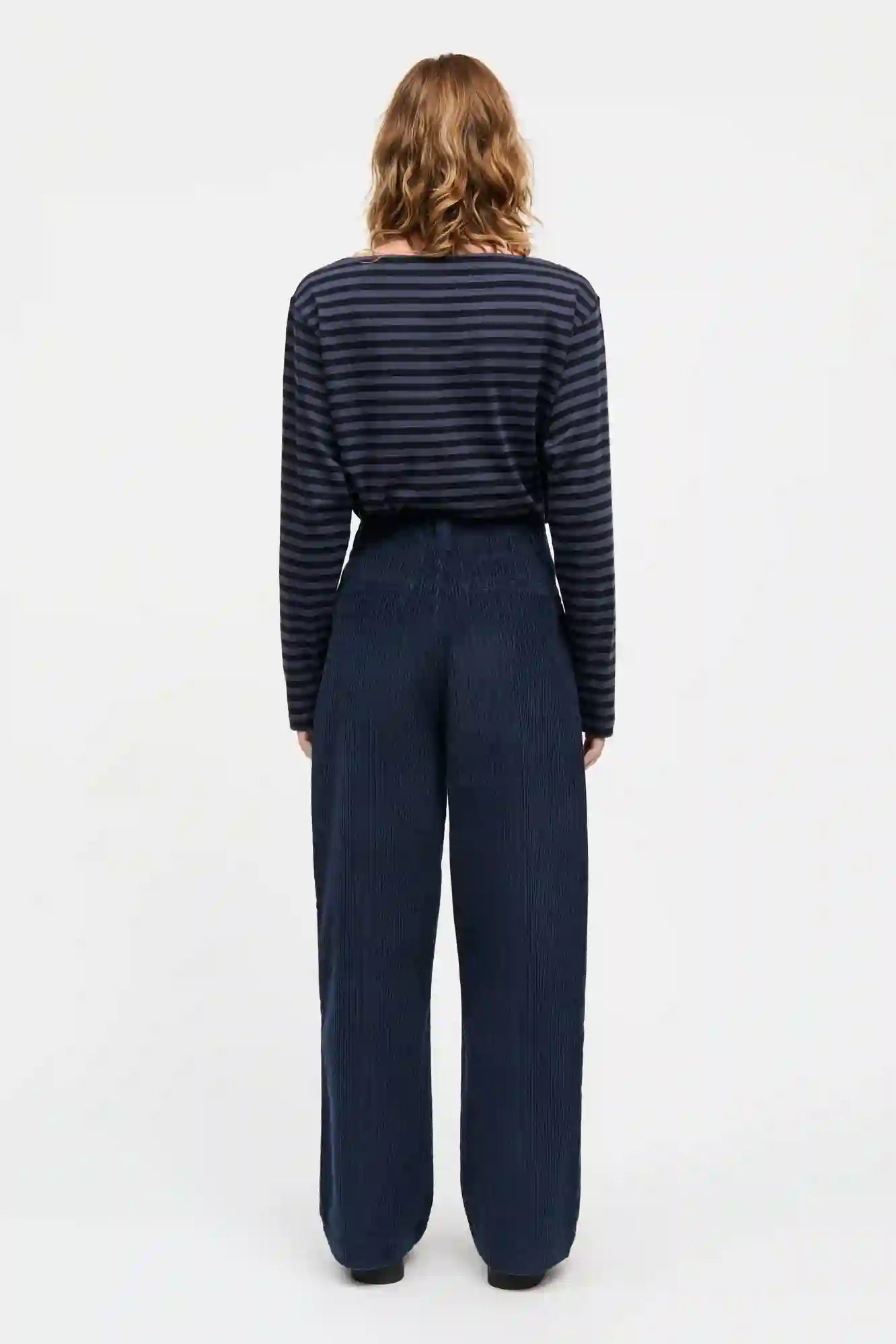 Mads Norgaard Pretty cord Carly Pants - Parisian Night