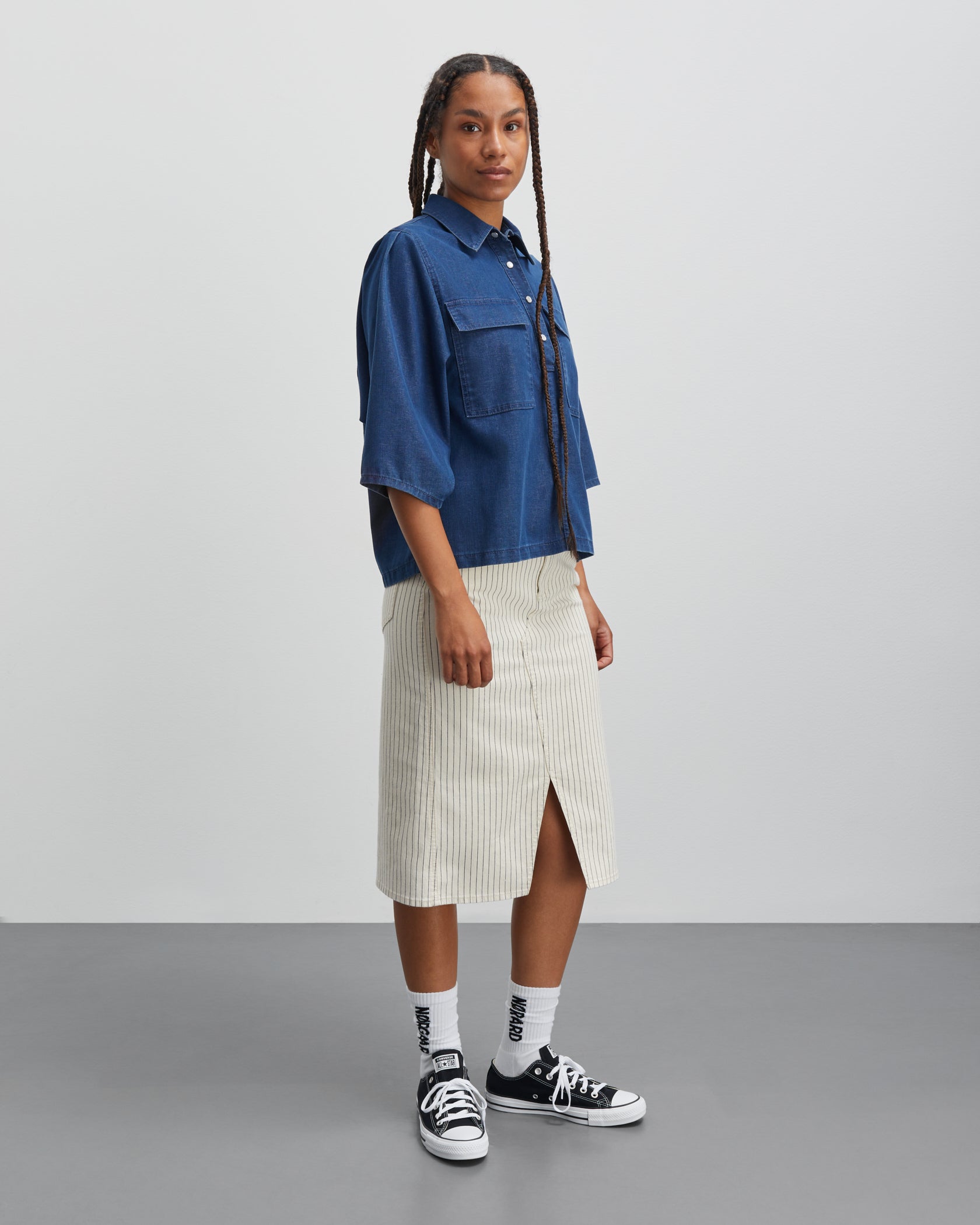 Mads Norgaard Soft Denim Hera Shirt