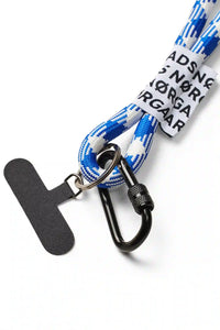 MN Key & Phone Hanger - White/Blue