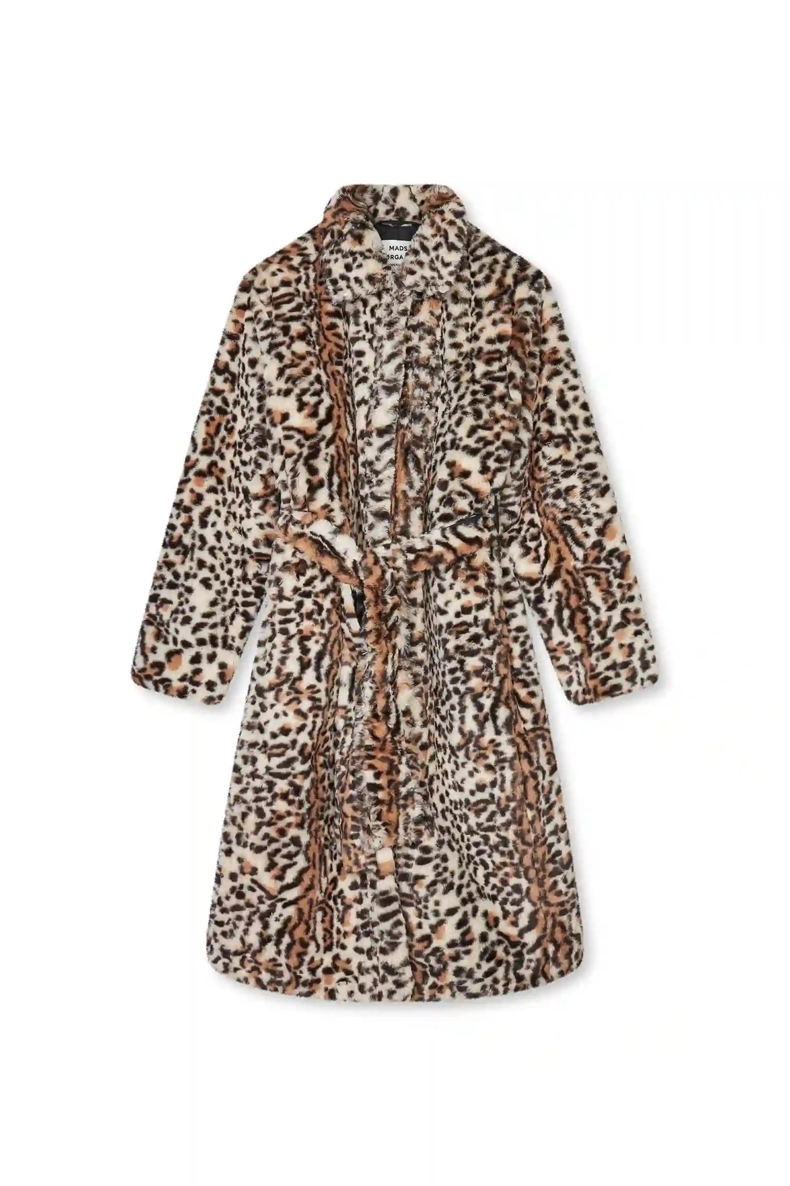 Mads Norgaard Faux Leo Nora Coat - Leopard