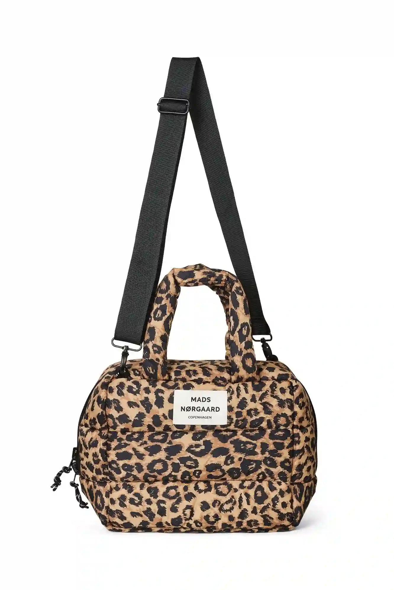 Mads Norgaard Light Ripstop Boxy AOP Bag - Leopard